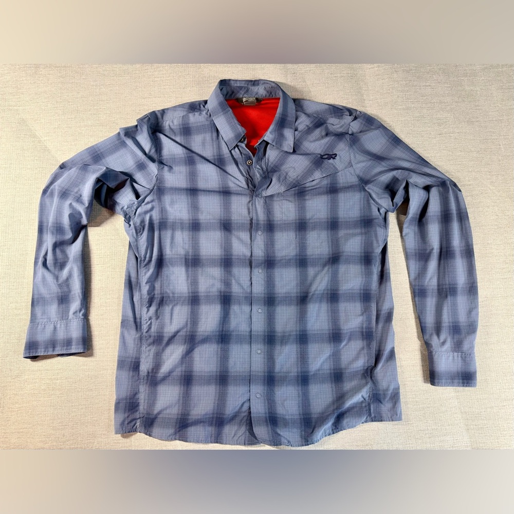Outdoor Research Men's Astroman Long Sleeve Sun Shirt Large